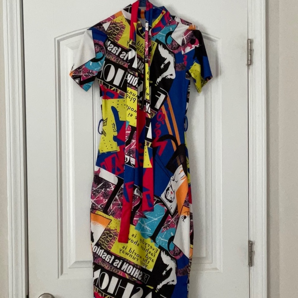 Funky dress for a day with friends 🙂